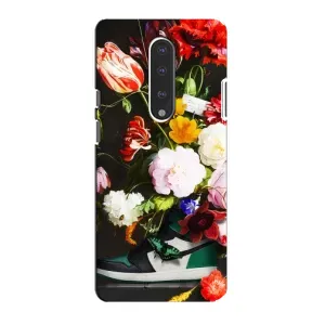 Брендновые Чехлы для OnePlus 7 - (PREMIUMPrint) (Nike цветы)