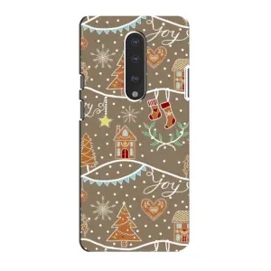 Новогодние, Праздничные Чехлы для OnePlus 7 - 2024 год (Новогодние пряники)