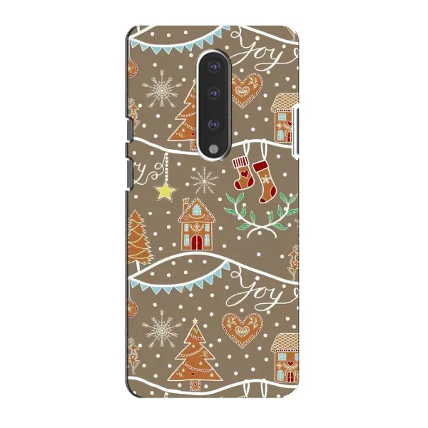 Чехол с принтом «Новогодние пряники» для OnePlus 7 Чехол с принтом «Новогодние пряники» для OnePlus 7
