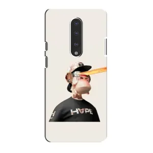 Чохли з Мавпами NFT для OnePlus 7 (AlphaPrint) (мавпа NFT в окулярах)