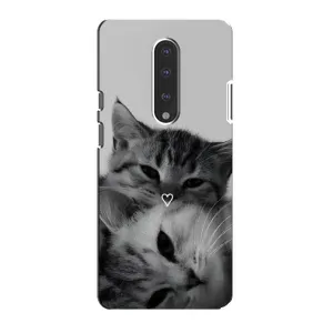 Чохол з малюнком кіт на OnePlus 7 (Пара котів)