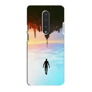 Чохол з людиною павуком для OnePlus 7 - (AlphaPrint) (Людина павук)