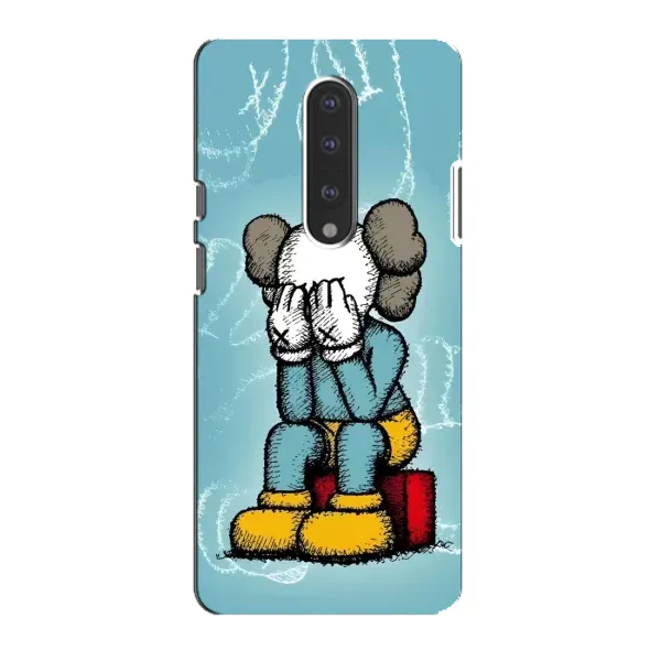 Чехол с принтом «Плач Bearbrick» для OnePlus 7 Чехол с принтом «Плач Bearbrick» для OnePlus 7