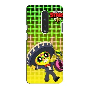 Чехлы Brawl Stars для OnePlus 7 (AlphaPrint) (Поко в самбреро)