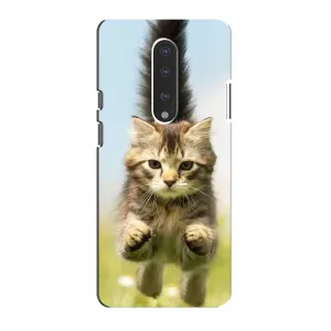 Чохли з Котиками для OnePlus 7 (VPrint) (Прижок кота)
