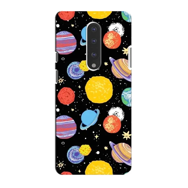 Чехол с принтом «Рисованные планеты» для OnePlus 7 Чехол с принтом «Рисованные планеты» для OnePlus 7