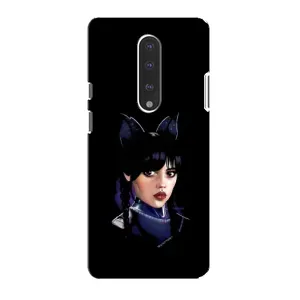 Чохли Венсдей на OnePlus 7 Уенсдей (AlphaPrint) (серйозна Венздей)