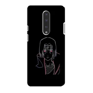 Чохли на тему: Ітачи Учіха для OnePlus 7 (AlphaPrint) (силует Ітачі)