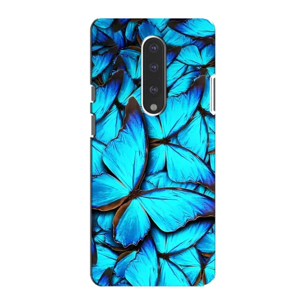 Чохол з принтом «Сині метелики» для OnePlus 7 Чохол з принтом «Сині метелики» для OnePlus 7
