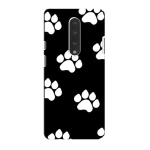 Чохли з собаками для OnePlus 7 (VPrint) (Сліди собаки)