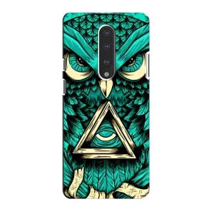 Чохол з пташками на OnePlus 7 (VPrint) (Сова з оком)