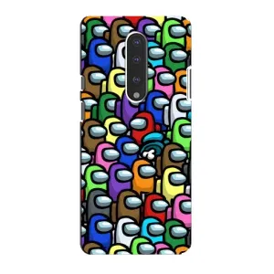 Чохли Амонг Ас для OnePlus 7 (AlphaPrint) (Убитий)