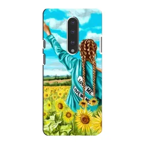 Чохол для Патріота України OnePlus 7 - (AlphaPrint) (Україночка)