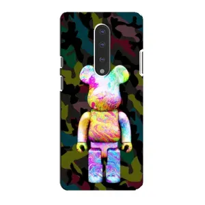 Чехлы для OnePlus 7 - Bearbrick Louis Vuitton (PREMIUMPrint) (Яркий Bearbrick)