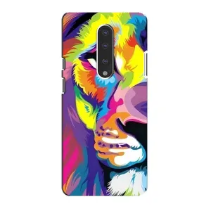 Чехол со Львом для OnePlus 7 (VPrint) (Яркий Лев)