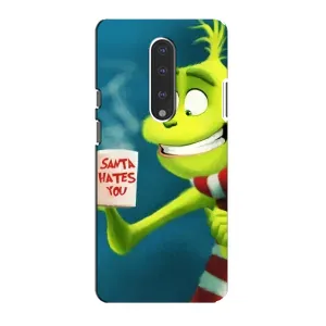 Різдвяні Чохли для OnePlus 7 (VPrint) (Зелений Грінч)
