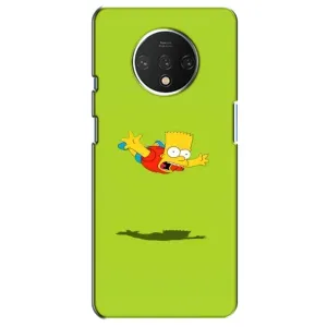Чехол с Симпсонами для OnePlus 7T (VPrint) (Барт Симпсон)