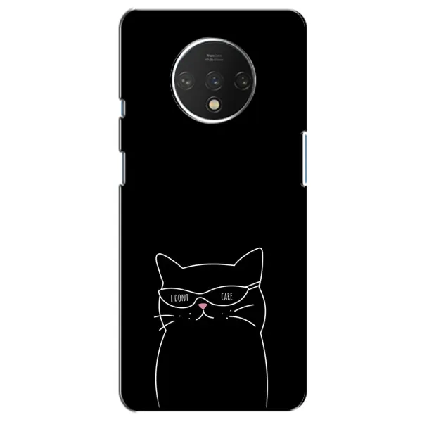 Чехол с принтом «Равнодушный кот» для OnePlus 7T