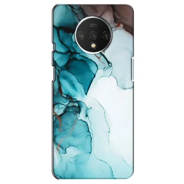 Чохол з принтом «Бірюзовий мрамор» для OnePlus 7T Чохол з принтом «Бірюзовий мрамор» для OnePlus 7T