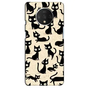 Чехол с рисунком кот на OnePlus 7T