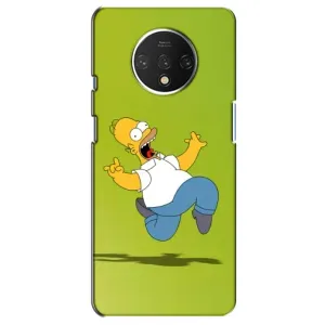 Чехол с Симпсонами для OnePlus 7T (VPrint) (Гомер Симпсон)