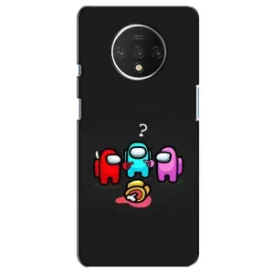 Чехол Амонг Ас для OnePlus 7T (AlphaPrint) (Импостер)