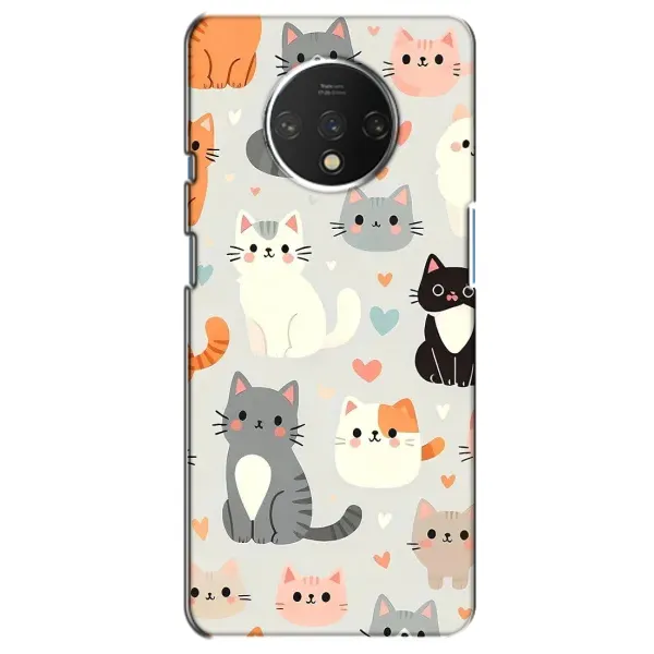 Чехол с принтом «Коллаж котов» для OnePlus 7T