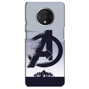 Чехлы с героями Марвел OnePlus 7T (VPrint) (Команда А)