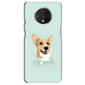 Чехлы с собаками для OnePlus 7T (VPrint) (Корги)