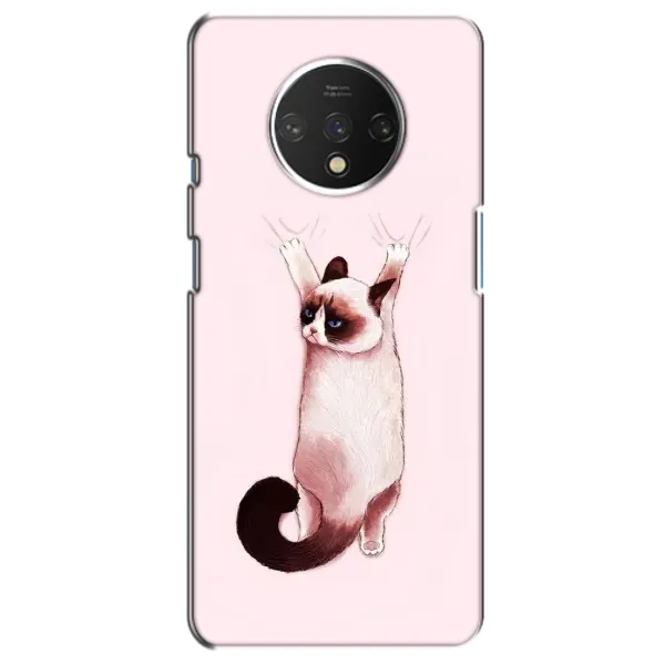 Чохол з принтом «Котик падає» для OnePlus 7T
