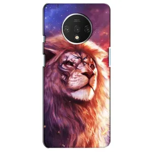Чехол со Львом для OnePlus 7T (VPrint) (Красочный Лев)