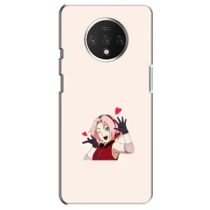 Чехлы Персонажи Аниме Наруто для OnePlus 7T (AlphaPrint) (Лайк Сакура)