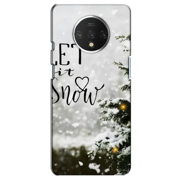 Чохол з принтом «Let it snow» для OnePlus 7T