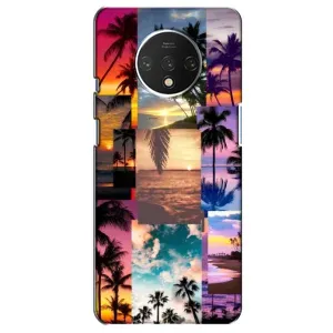 Силиконовый чехол с КАРТИНКАМИ лето для OnePlus 7T (AlphaPrint) (Летний отпуск)