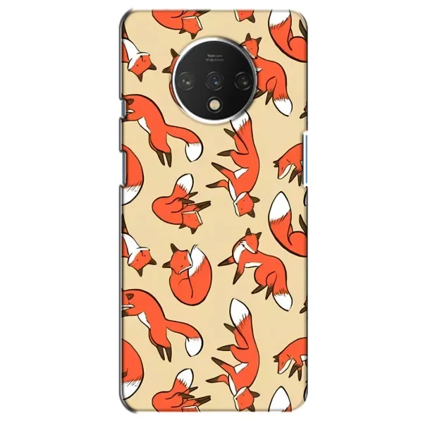 Чохол з принтом «Лисички» для OnePlus 7T