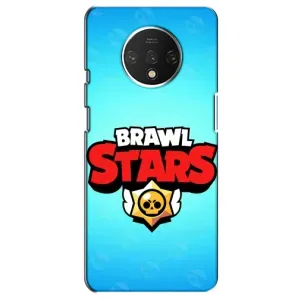 Чехлы Brawl Stars для OnePlus 7T (AlphaPrint) (Лого Бравл Старс)