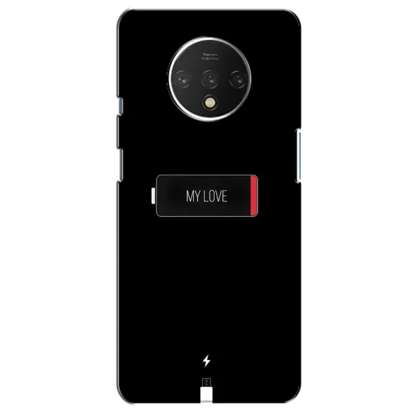 Чохол з принтом «Love battery» для OnePlus 7T