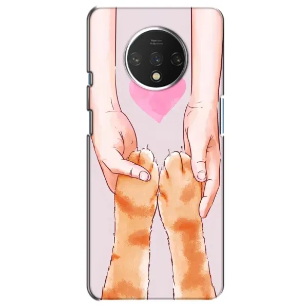 Чохол з принтом «Любовь до котиків» для OnePlus 7T