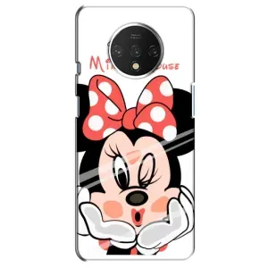 Эксклюзивный чехол для OnePlus 7T (AlphaPrint - Мультяшные) (Маус Минни)