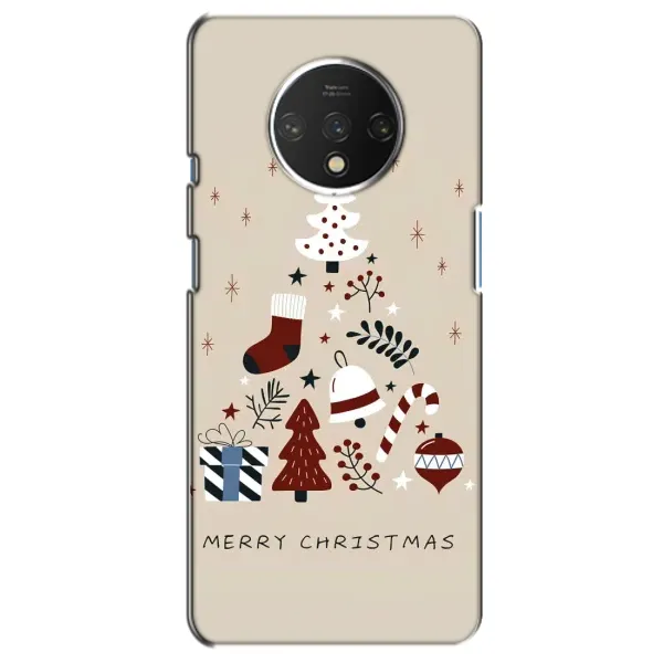 Чохол з принтом «Merry Christmas» для OnePlus 7T