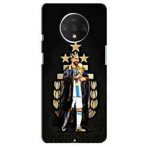 Чехлы для OnePlus 7T (Leo чемпион) (AlphaPrint) (Месси Король)