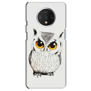 Чехол с птицами на OnePlus 7T (VPrint) (Милая Сова)