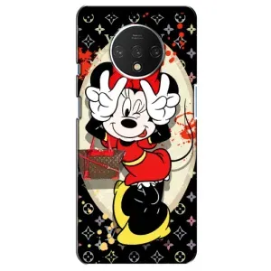 Чехол Disney Mouse OnePlus 7T (PREMIUMPrint) (Минни peace)