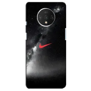 Чехол для OnePlus 7T - с принтом Найк (AlphaPrint) (Найк красный)