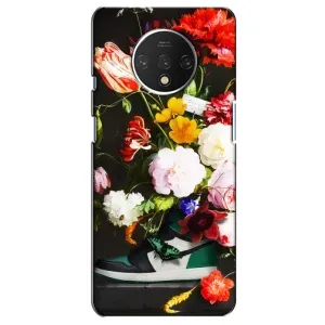 Брендновые Чехлы для OnePlus 7T - (PREMIUMPrint) (Nike цветы)