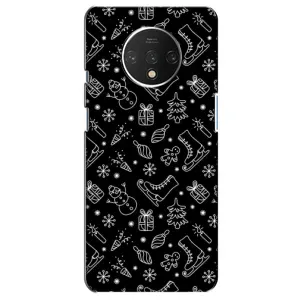 Новогодние, Праздничные Чехлы для OnePlus 7T - 2024 год (Новогодний фон)