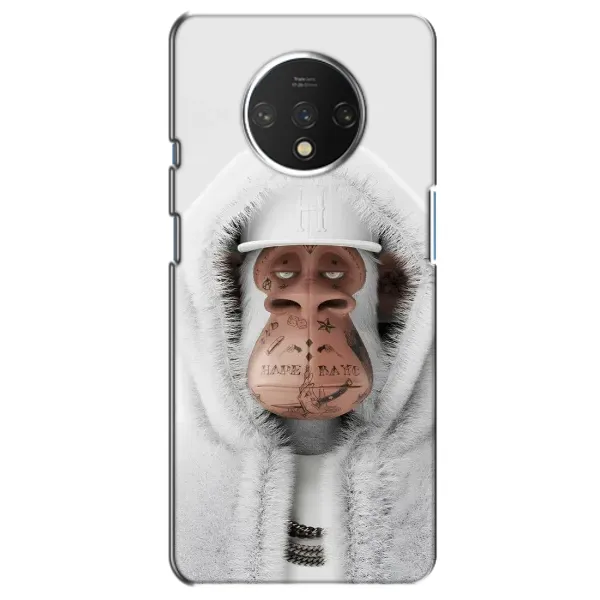 Чехол с принтом «обезьяна NFT в тату» для OnePlus 7T