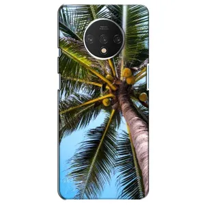 Силиконовый чехол с КАРТИНКАМИ лето для OnePlus 7T (AlphaPrint) (Пальма)