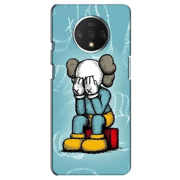 Чохол з принтом «Плач Bearbrick» для OnePlus 7T