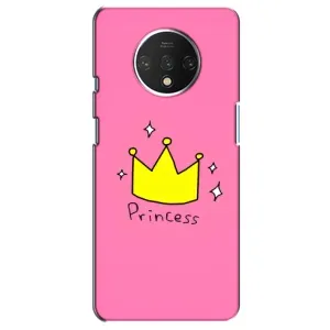 Чехол с картинкой (Стильные) для ВанПлас 7Т - (AlphaPrint) (Princess)